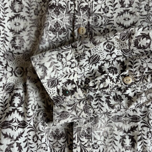 OFFICINA36 100% Cotton Long Sleeve Button down - Size ITXXL/USXL NWT - Picture 5 of 7